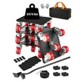 thumbnail image 1 of VEVOR Furniture Dolly, Maximum Load 3474 lbs, Heavy Duty Furniture Movers with 5 360° Rotation Wheels, Carbon Steel Panel, Furniture Lift Slider Tool Set for Appliances,Sofa,Fridge,Washing Machine, 1 of 10