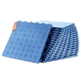 thumbnail image 1 of VEVOR Garage Tiles Interlocking, 12 x 12 x 0.53 inch 25 Pack Garage Floor Covering Tiles, Non-Slip Double-Sided Texture Garage Flooring Tiles, for Garages, Basements, Repair Shops, Blue, 1 of 9