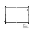 thumbnail image 1 of VEVOR Gate Building Kit, Fits 36 to 60 in Wide Openings, Up from 6 to 7 ft High Fence, Adjustable Gate Building Kit, Anti Sag Full Gate Frame Kit with Latch Lock and Screws, for Wooden Fence, Iron, 1 of 9