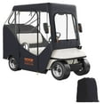 thumbnail image 1 of VEVOR Golf Cart Enclosure, 600D Polyester Driving Enclosure with 4-Sided Transparent Windows,2 Passenger Club Car Covers Universal Fits for Most Brand Carts,Sunproof and Dustproof Outdoor Cart Cover, 1 of 9