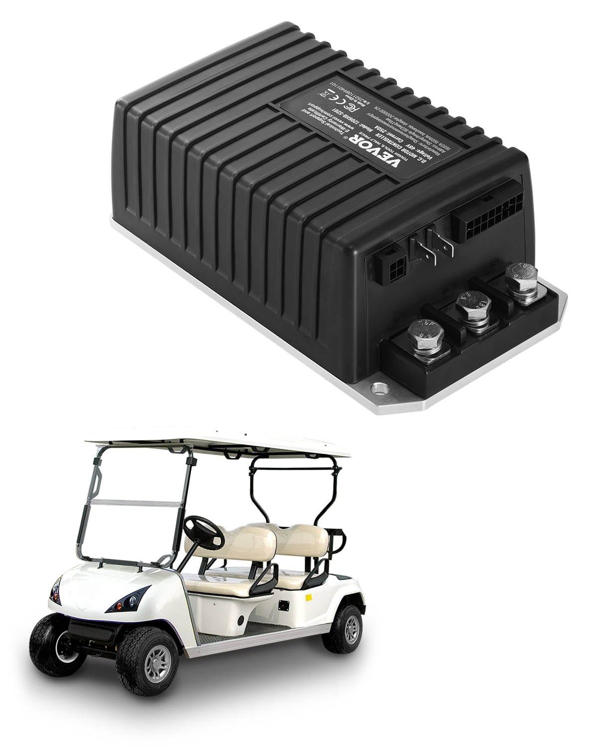 Carts 36V 350A PDS Shunt Motor Controller Replacement For EZGO TXT Electric Golf Cart (2000-2009)