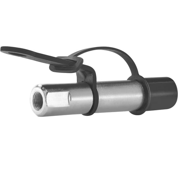 VEVOR Grease Gun Coupler, 10000 PSI High Pressure, 3-Jaw Locking, Quick Release Grease Gun Tip with Hose/Zerk Fittings Cleaner/Extension Needles, Compatible with All Grease Guns 1/8" NPT Fittings