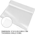thumbnail image 1 of VEVOR Greenhouse Polyethylene Film 6 Mil Thickness Greenhouse Plastic Greenhouse Clear Plastic Film UV Resistant 12x25ft, 1 of 5