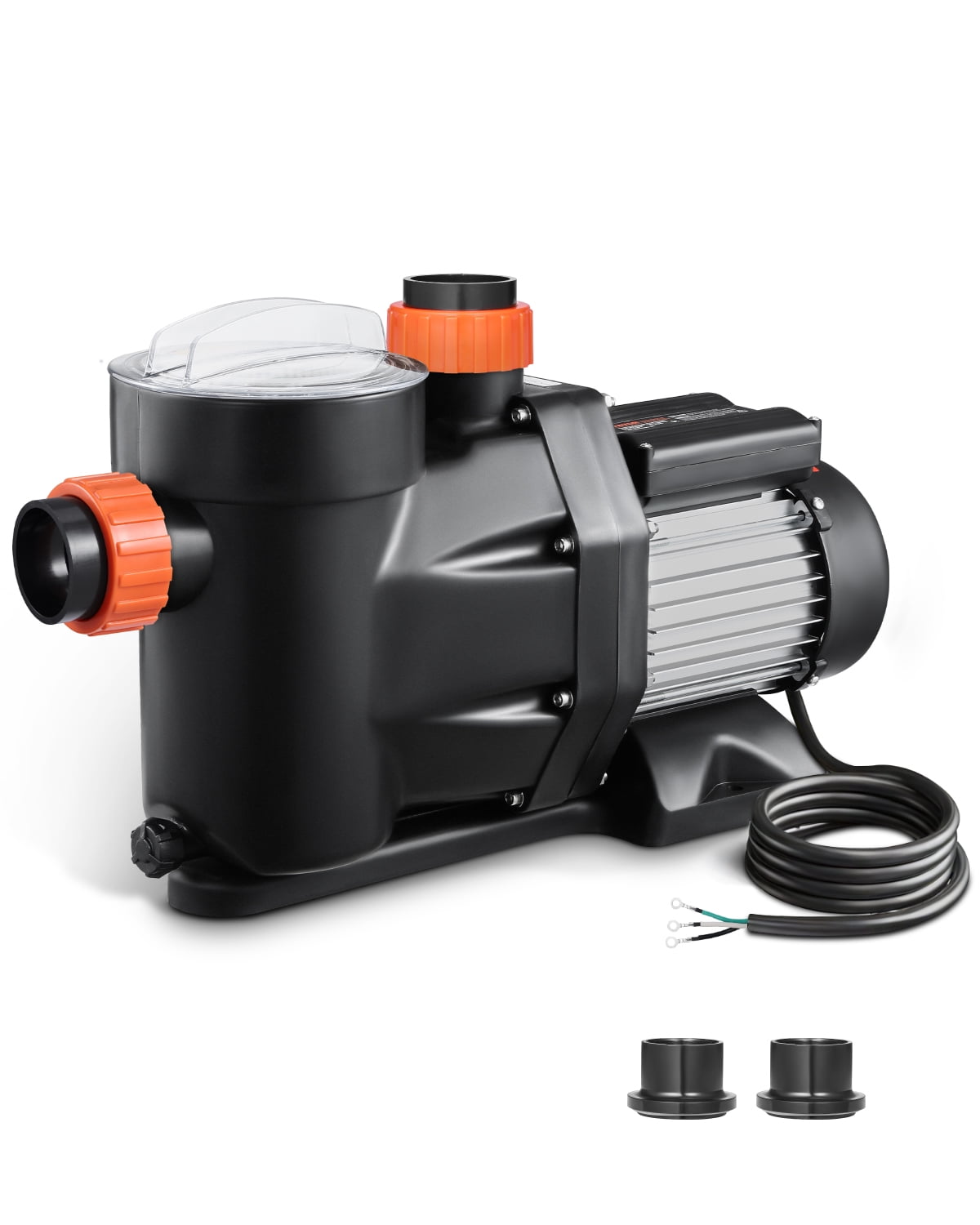 VEVOR Above Ground Pool Pump, 2 HP, 135 GPM Max Flow Single Speed ...
