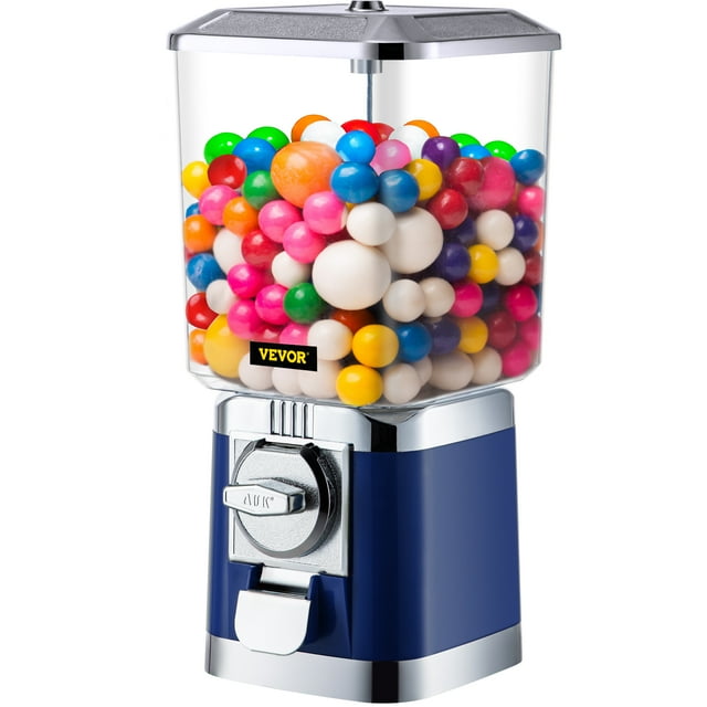 VEVOR Gumball Dispenser, Vending Machines, Huge Load Capacity Candy Gumball Machine, Mini Vending Machines, Gumball Dispenser Machine for Kids, Perfect for Birthdays, Christmas and Kiddie Parties