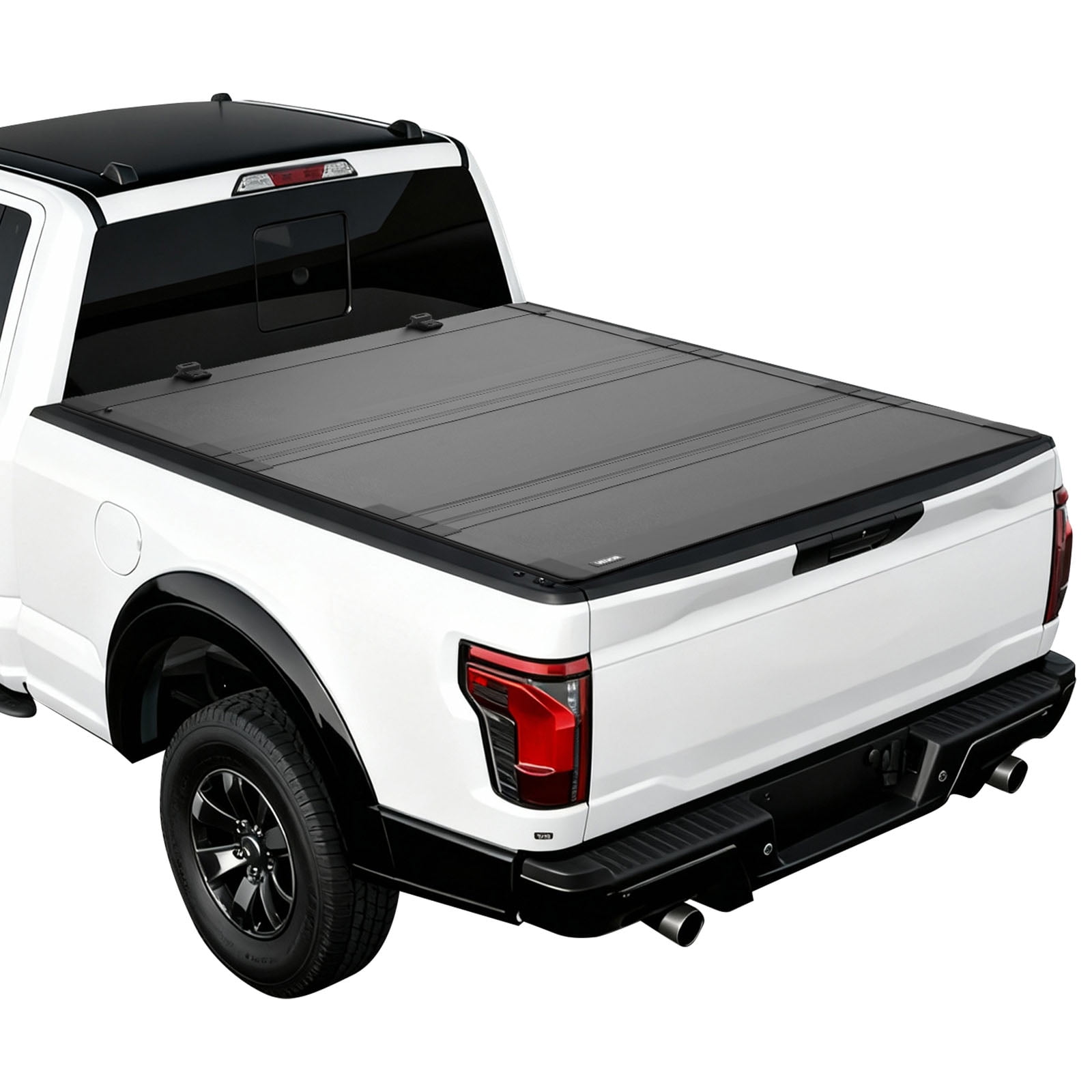 VEVOR Hard Tri-Fold Truck Bed Tonneau Cover, Compatible with 2019-2025 Chevy/GMC Silverado/Sierra 1500 5.8 ft (70 in) Bed with MultiPro/Flex Tailgate (Not Fit CarbonPro), Waterproof Low-Profile Cover
