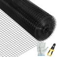 thumbnail image 1 of VEVOR Fence Hardware Cloth, 24"x100' Welded Wire Fence, Vinyl Coated Chicken Rabbit Mesh 1"x1" 16 Gauge, 1 of 9