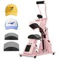 thumbnail image 1 of VEVOR Hat Heat Press Machine, with 2pcs Interchangeable Platens, Precise Temperature and Time Control, Hat Press for HTV Iron On and Sublimation Projects, for Caps, Headbands, Cuffs, Face Masks,Pink, 1 of 9