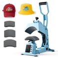 thumbnail image 1 of VEVOR Hat Heat Press Machine, with 4 Interchangeable Platens and Caps Stretcher, Precise Temperature & Time Control, Heat Press for Hats and Caps, for HTV Iron On and Sublimation Projects, Light Blue, 1 of 9