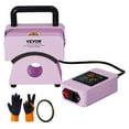 thumbnail image 1 of VEVOR Hat Press Machine, Mini Hat Heat Press for Caps with Integrated Control Panel, Cap Heat Press Machine with 5.9x3.15 inch Curved Heating Plate, Safety Base,and Glove,Automatic Shut-Off,Purple, 1 of 9