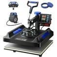thumbnail image 1 of VEVOR Heat Press, 15x15in Swing Away 5 in 1 Heat Press Machine, Digital Control Multifunctional Device, Quick Heating with Safety Features, Ideal for T-shirts, Hats, Caps, Mugs, Plates, 1 of 10
