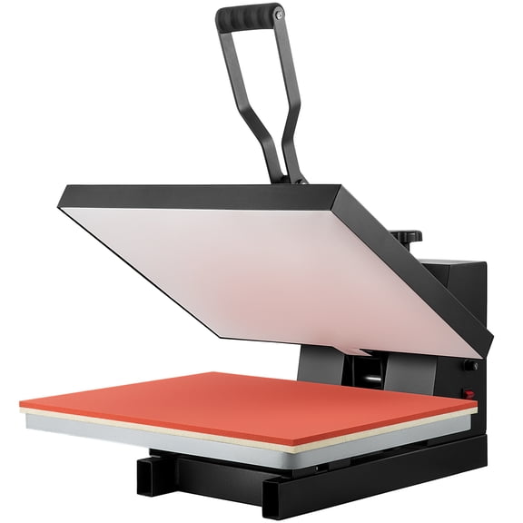VEVOR Heat Press Machine 16 x 20 Inch High Pressure T-shirt Press Black, for T-Shirts, Fast Heating, Precise Control, Digital Industrial Sublimation Printer for Heat Transfer Vinyl, Easy to Use