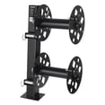 thumbnail image 1 of VEVOR Heavy Duty Double Welding Cable Reel, Welding Cable Lead Reels for 150FT 1/0 & 125FT 2/0 Cable, Powder-Coated Steel Reel with Locking Pin for Service Trucks, Fleet Maintenance, Jobsites, 1 of 9