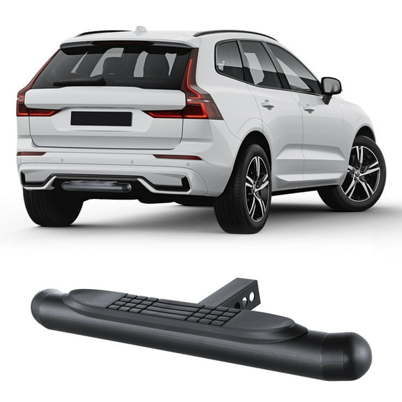 VEVOR Hitch Step for 2 Inch Receiver, Strong Steel Construction with 350 LBS Load Capacity, Rear Bumper Guard Protector with Pin Lock, Universal Fit for Truck, SUV, Pickup, Trailer