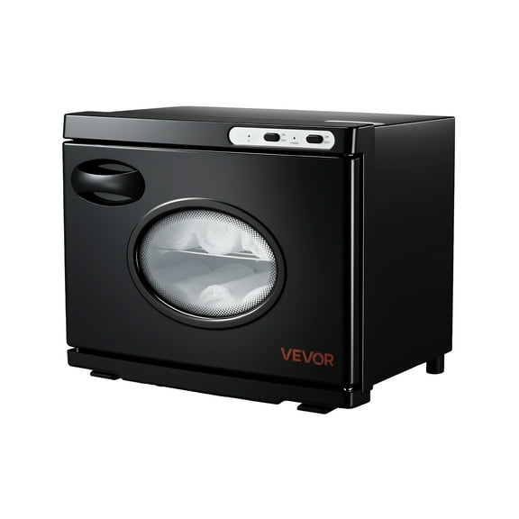 VEVOR Hot Towel Warmer, 5 gal Large Towel Warmer Cabinet with See Through Window, Clip & Stainless Steel Racks, Holds up 36 Towels, All-Round Heating Cabinet for Spa, Barber, Manicures, Massage,Salon