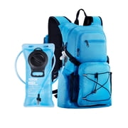 VEVOR Hydration Backpack, 25L Insulated Hydration Pack Backpack with 2L TPU Water Bladder, Hiking Water Backpack with Storage for Men Women, Hydro Water Daypack for Hiking Running Cycling Camping