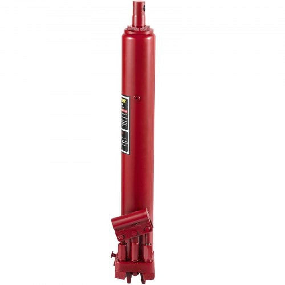 VEVOR Hydraulic Long Ram Jack, 4 Ton Engine Hoist Cylinder With Single Piston Pump And Flat Base