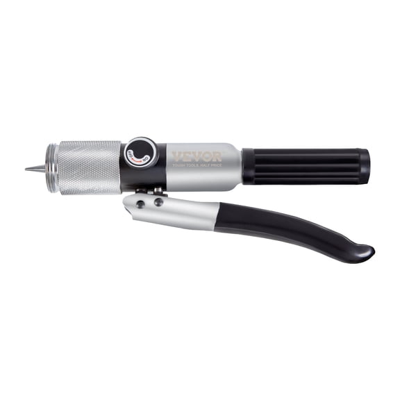 VEVOR Hydraulic Tube Expander, 3/8" to 1-1/8" OD, HAVC Hydraulic Swaging Tool with 7 Pipe Expander Heads, Deburring Tool, Pipe Cutter for Copper Aluminum Brass Soft Steel Pipes