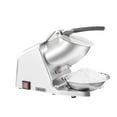 thumbnail image 1 of VEVOR Ice Crusher Machine, 286lbs Per Hour Electric 4 Blades Snow Cone Maker, Stainless Steel Shaved Ice Machine with Bowl and Cover, 300W 2000RPM Ice-Shaver for Home and Commercial Use, Silver, 1 of 9