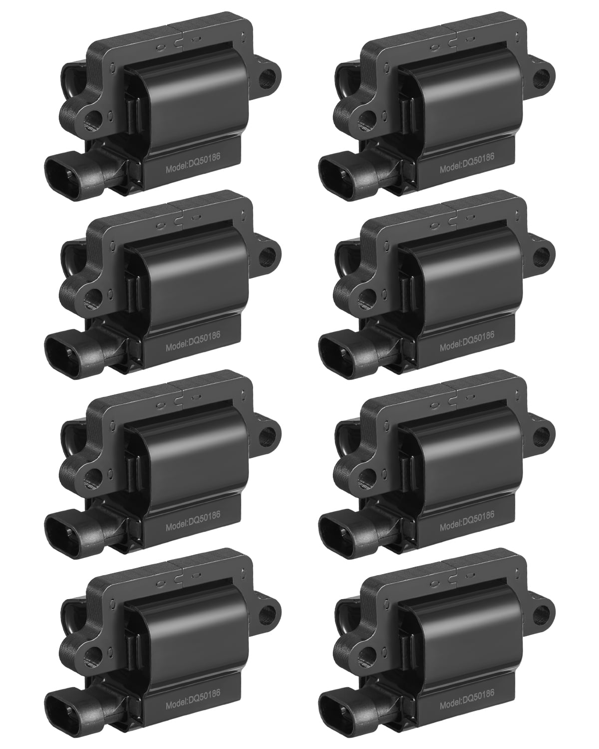 VEVOR Ignition Coil Pack, Set of 8, Compatible with Chevrolet Silverado GMC Sierra Savana Envoy Cadillac Escalade Hummer H2,for Engines 4.8L/5.3L/6.0L V8,Replacement for UF271 52-1618 5C1083 C1208