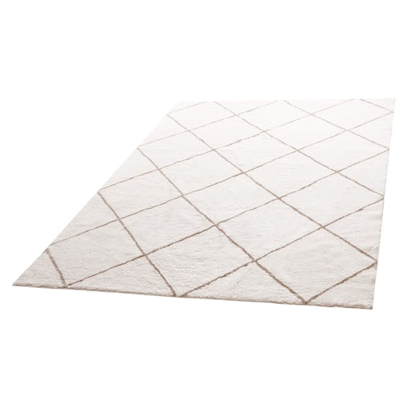 VEVOR Indoor Plush Area Rugs, 8 x 10 ft Plush Carpet, Area Rugs Furry with Long Plushs Pile, Thick & Durable High-Pile Rug for High-Traffic Areas, Bed