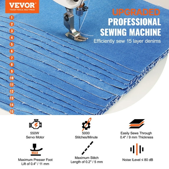 VEVOR Industrial Sewing Machine