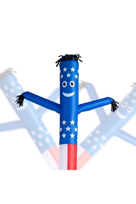 Inflatable Tube Man, 20ft Tall Air Dancer, Wacky Waving Dancing Guy for Outdoor Advertising, Business Store, Increase Visibility (Blower Not Included)