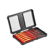 VEVOR Insulated Screwdriver Set, 6-Piece Professional Electrical Screwdriver Set, 1000V Insulated Electrician Tool Set, with Magnetic Phillips Slotted Tips, 360-Degree Rotating Screwdriver and Bag