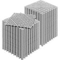 thumbnail image 1 of VEVOR Interlocking Tile 55PCS Grey, Drainage Tiles 12" x 12"x 0.6 Splicing, Soft PVC Interlocking Floor Tiles, Non-Slip Drainage Holes for Restroom, Bathroom, Kitchen, Pool, Wet Area, 1 of 10