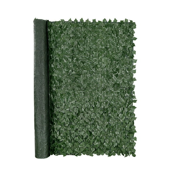 VEVOR Ivy Privacy Fence, 96 x 72 in Artificial Green Wall Screen, Greenery Ivy Fence with Mesh Cloth Backing and Strengthened Joint, Faux Hedges Vine Leaf Decoration for Outdoor Garden, Yard, Balcony