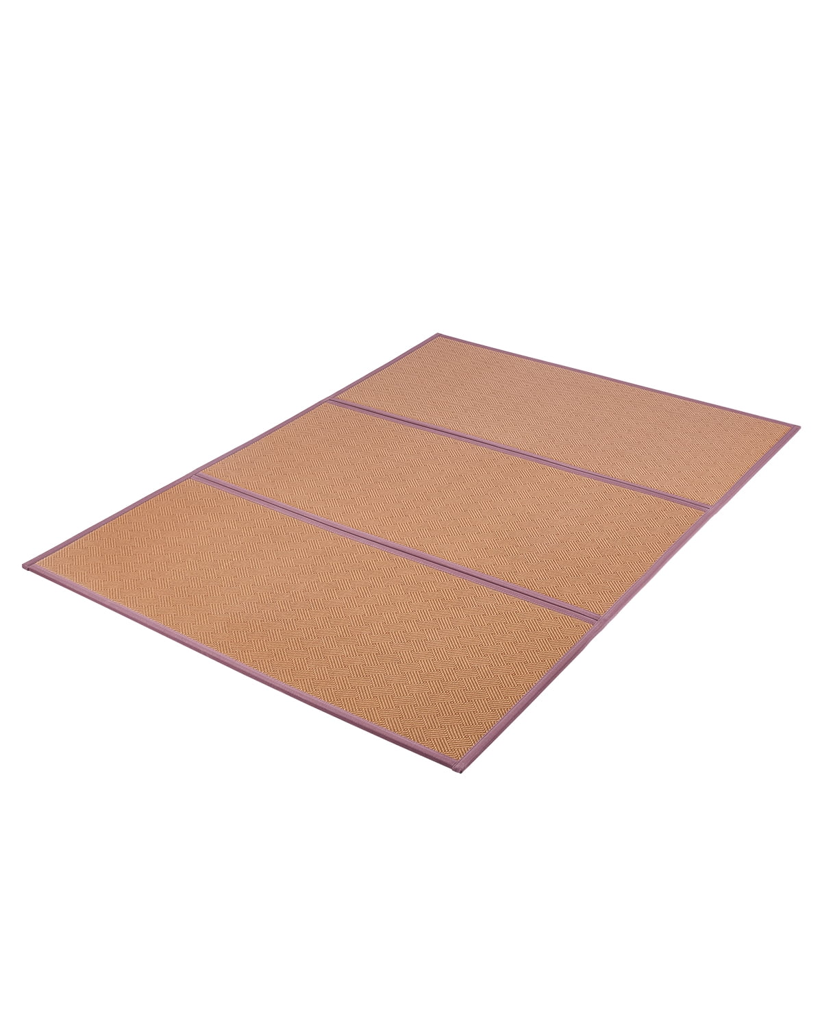 VEVOR Japanese Tatami Mat, 80 x 55 in Foldable Handwoven Natural Rattan Tatami Mat, Non-Slip & Easily Cleaned Japanese Tatami Floor Mat, Summer Breathable Sleeping Mat for Meditation Yoga Relaxation