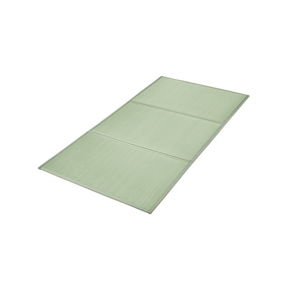 VEVOR Japanese Tatami Mat, Twin Size Foldable Japanese Tatami Mattress( Natural Rush Grass), Japanese Floor Mattress with Non-Slip Backing & Fresh Scent, Futon Mattress for Sleeping Meditation Yoga