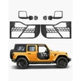 thumbnail image 1 of VEVOR Jeep Tube Doors, 2-Door, Hunting Style Jeep Tubular Door with Heavy-Duty Hinges & OE Latch, Jeep Doors with Rear View Mirrors, Fit for 2018-2024 Jeep Wrangler JL & 2020-2024 Jeep Gladiator JT, 1 of 9