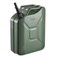 thumbnail image 1 of VEVOR Metal Fuel Container, 5.3 Gallon, Fuel Jerry Can with Spout and Comfort Handle, 6 L/min Max Flow Rate, Leakproof & Corrosion-resistant Metal Gas Tank Most Cars Motorcycle ATV UTV, Green, 1 of 9