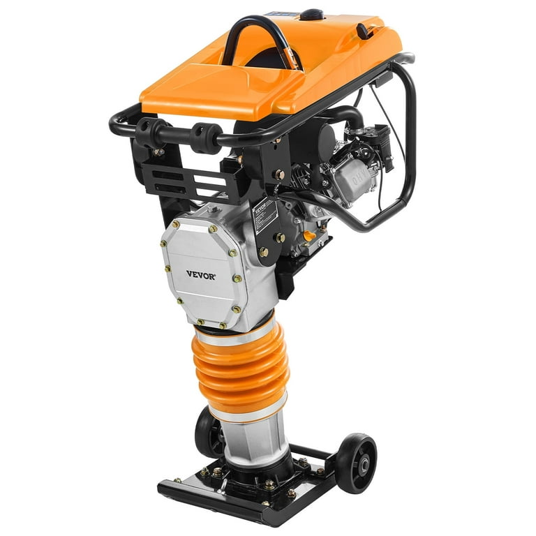 VEVOR Jumping Jack Compactor, 6.5 HP Fuel-Powered, 196 cc, Impact
