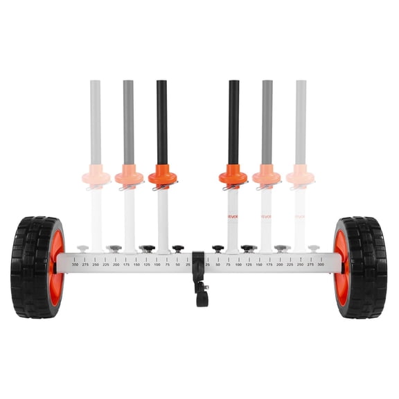 VEVOR Kayak Cart, 230 lbs Load Capacity, Canoe Cart Dolly with 10-inch Solid PU Tires & Kickstand, Assembles & Disassembles Within Seconds, Paddle Board Trolley for Kayaks, Canoes, Paddleboa