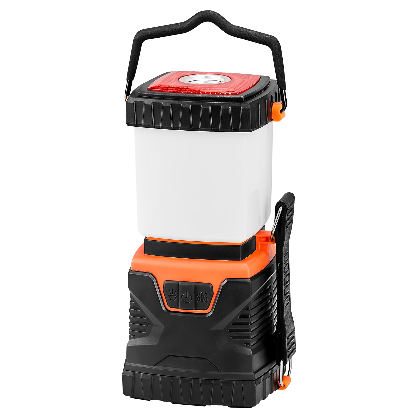 VEVOR LED Camping Lantern, All-in-one, 1000LM, 360 Illumination, 4 Lighting Modes, Battery Powered Light, Outdoor Robust Flashlight, Built to Last Light, Ideal for Hiking Fishing Outages Repairs