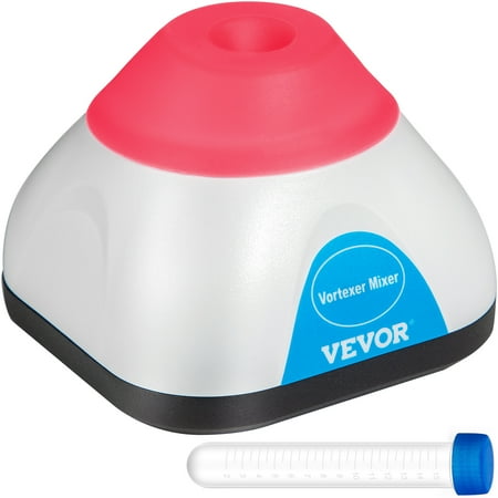 VEVOR Vortex Mixer Mini Lab Shaker KW-3000-1F, Touch Function, 3000RPM, 50mL Capacity, 6mm Orbital Diameter, 1 Unit