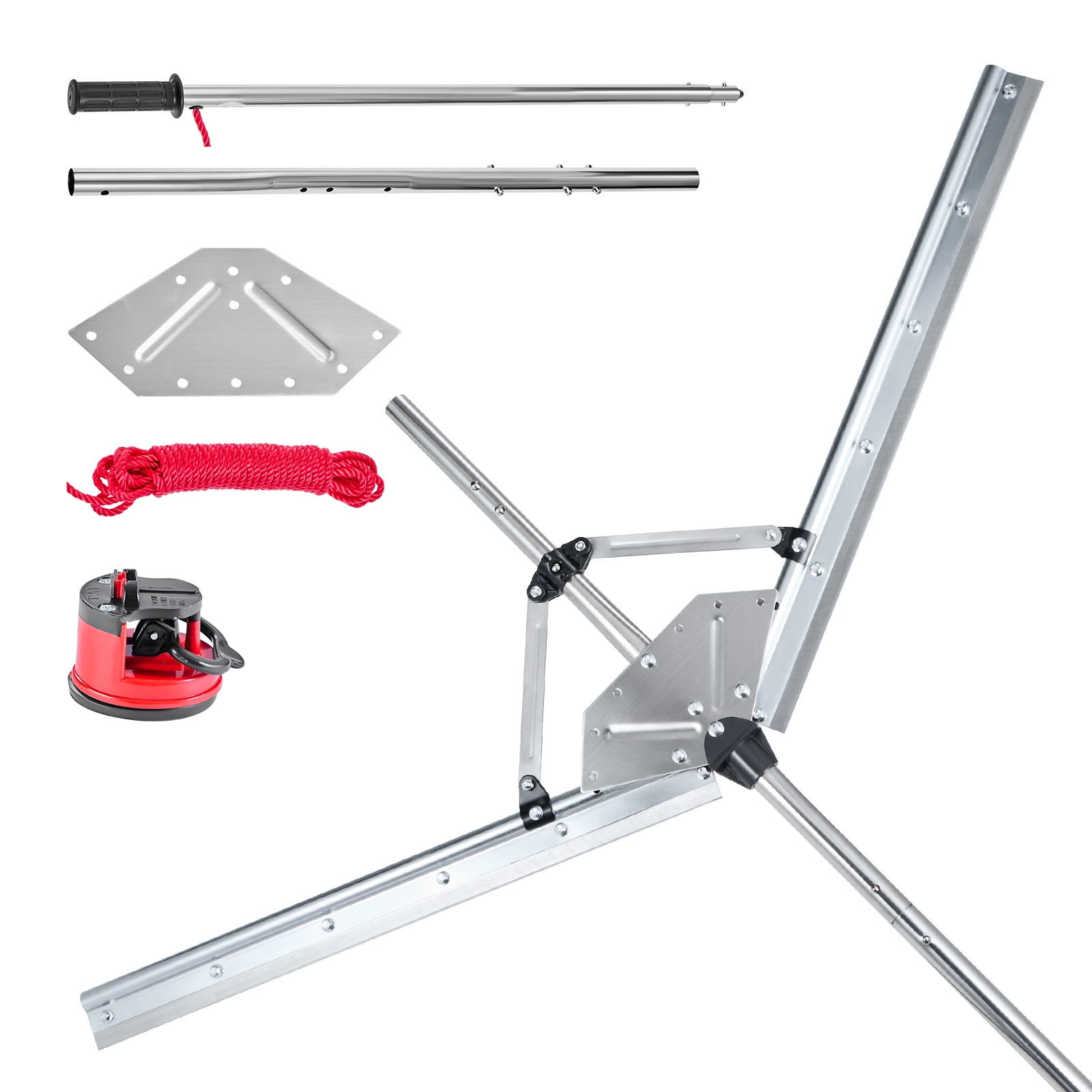 VEVOR Lake Weed Cutter, Pond Aquatic Plant Cutting Tool with 48 in Max ...