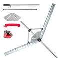 thumbnail image 1 of VEVOR Lake Weed Cutter, Pond Aquatic Plant Cutting Tool with 48 in Max. Cut Width, Sharp and Heavy-Duty Steel Blades, Pond Rake with 30 ft Throw Rope, for Cattail, Phragmites, Lilly Pads & Chara, 1 of 9