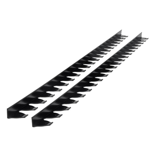 VEVOR Landscape Edging Border, 10Pcs 6 ft x 1.6 in Plastic Garden Edging with 60 Spikes, Sun-Resistant Flowerbed Borders, DIY Layout, No Dig Garden Edger Border Divider for Lawn Edgings for Yard