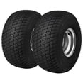 thumbnail image 1 of VEVOR Lawn Mower Tires with Rim, 20x8-8" Tubeless Tractor Tires, 2-Pack Tire and Wheel Assembly, S-Turf Pneumatic Tires with 3.5" Offset Hub and 3/4" Bushing Size, for Riding Mowers Lawn Tractors, 1 of 9
