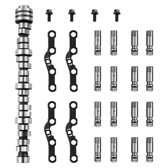 VEVOR Lifter Camshaft Kit, 5-Piece Set, Gray Cast Iron Engine Cam, for 2009-2019 Dodge Ram 1500 5.7L, 2009 Dodge Durango 5.7L, 2009 Chrysler Aspen 5.7L, Fits V8 5.7L Engines, Trucks / Large SUVs