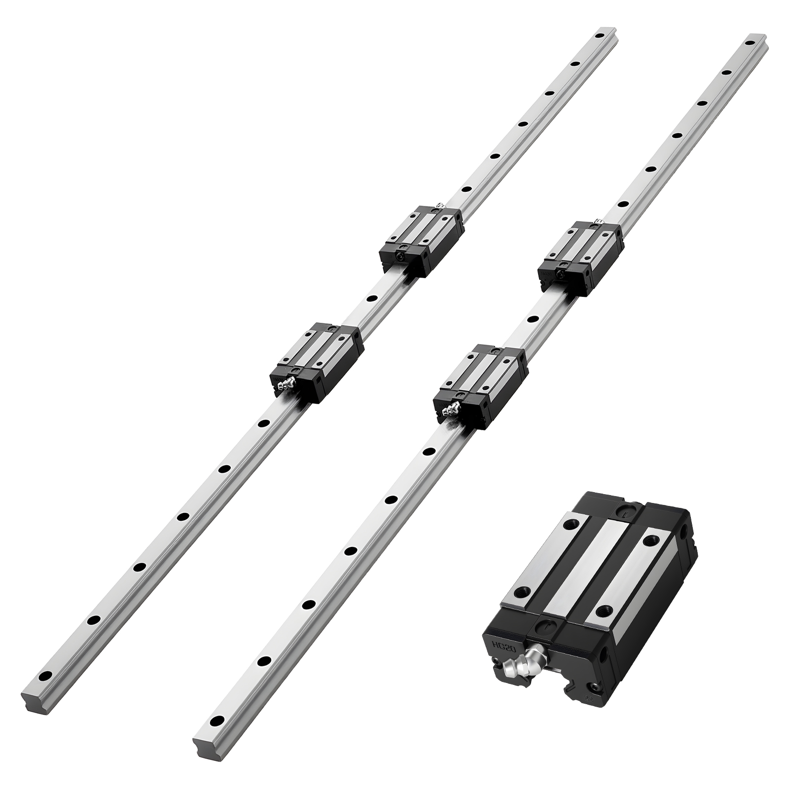 Kit D'extension De Rails Hornby – 1 Droit, 2 Doubles, 1 Courbe, 1 Aiguillage Gauche, 1 Butée, Pour Train 00
