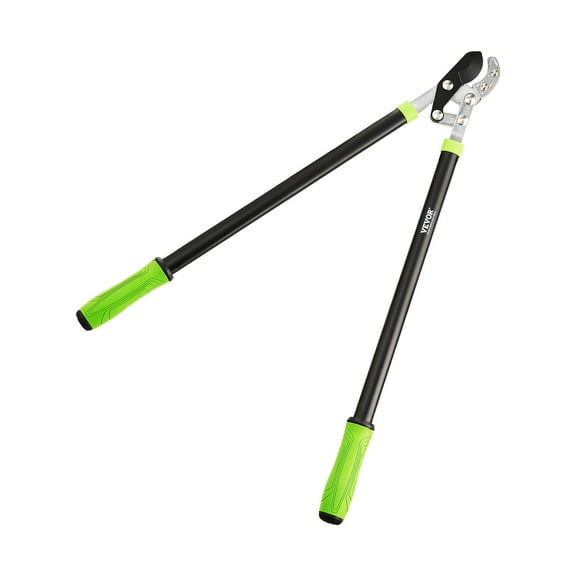 VEVOR Loppers for Tree Trimming, 32 inch Garden Anvil Trimmer with Compound Action, Sharp Steel Blade, Heavy Duty Tree Branch Cutter Up to 2 inch Dia Cut Capacity, Ergonomically Designed Handles