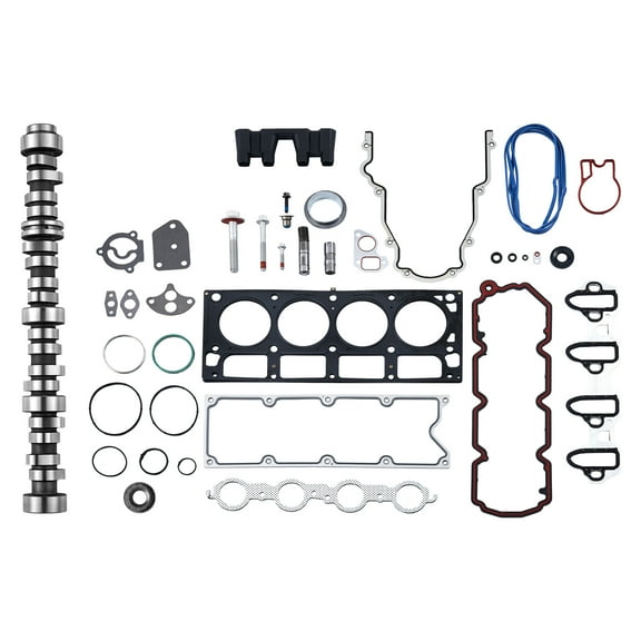 VEVOR MDS Lifter Camshaft Kit, 30-Piece Set, Fit Chevrolet 2007-2013 Avalanche 5.3L, 2005-2013 Silverado 1500, GMC 2005-2006 Envoy XL AFM lifters and camshaft, 2005-2007 Buick Rainier, V8 5.3L