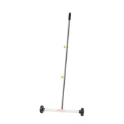 VEVOR Magnetic Sweeper with Wheels, 17 inch, 10 lbs Load Capacity, Lightweight Magnetic Pickup Sweeper with Adjustable Handle, Pick Up Nails and Screws, Easy Cleanup for Garages, Roofing Projects
