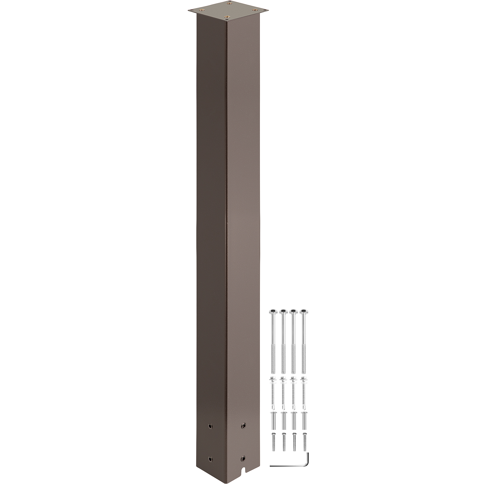 Gibraltar Mailboxes Inground Anchor Post Kit, Wood and Steel, APK00000
