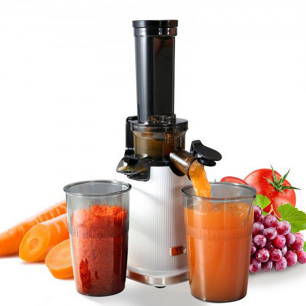 VEVOR Masticating Juicer, Cold Press Juicer Machine, 1.3" Feed Chute