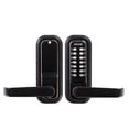 thumbnail image 1 of VEVOR Mechanical Keyless Entry Door Lock, 2.0 Code Upgrade, 4-7 Digits Code, Single-Sided Push Button Combination Keypad Door Lock with Handle, Auto Locking, for Indoor or Outdoor, Oil-Rubbed Bronze, 1 of 9